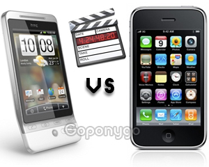 HTC Touch vs iPhone 3GS