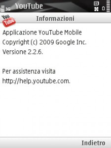YouTube Mobile 2.2.6