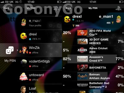 Aplicación PlayStation para Android e iPhone