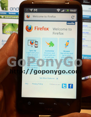 Firefox 4 Beta 5 en Android