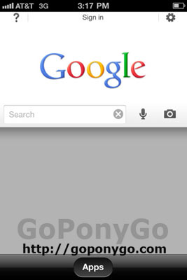 Google Search para iOS