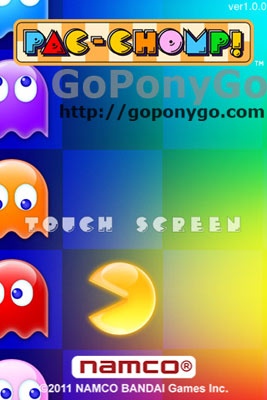 Pac-Chomp! screen