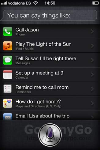 Cómo hablar con Siri en el iPhone 4S