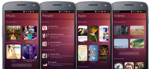 Ubuntu Phone OS interfaz